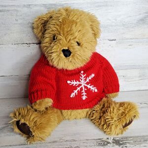 Wacky Bear Factory Plush Christmas Holiday Sweater Teddy Bear Stuffed Animal Toy